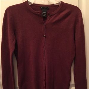 New York & Company Button down sweater